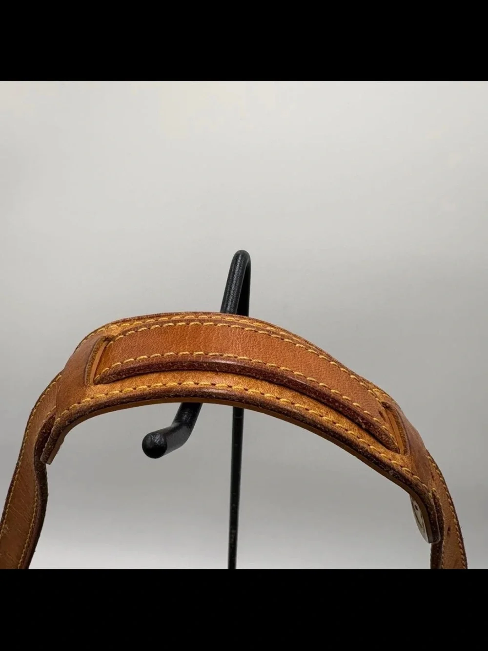 Louis Vuitton Monogram Canvas Shoulder Bag with Vachetta Trim